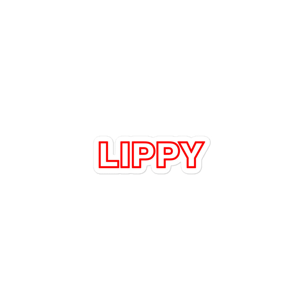 Lippy Sticker