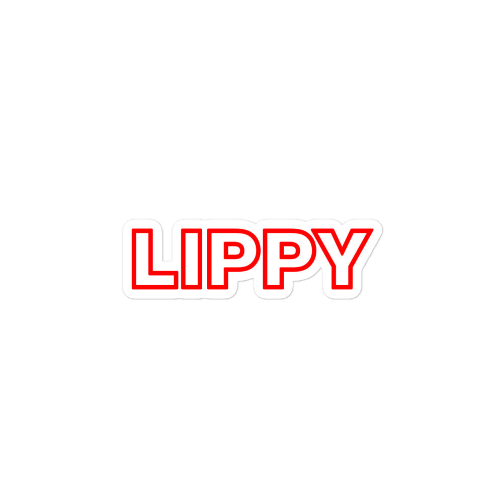 Lippy Sticker